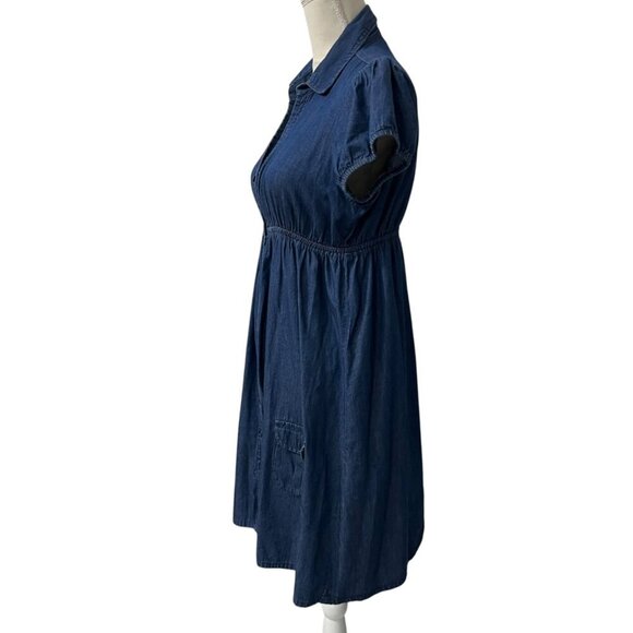 LEI X Taylor Swift Collab Denim Sundress Western Festival Dress Large - Picture 5 of 12